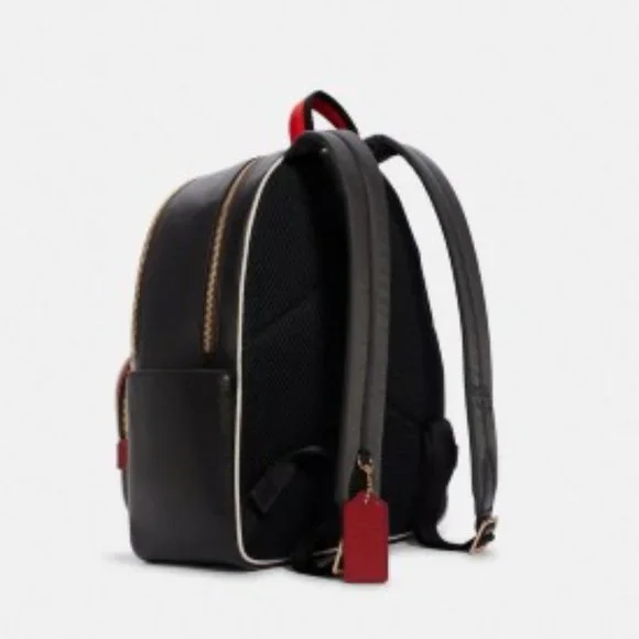 COACH Court Backpack With Tiger Print - Picture 2 of 4